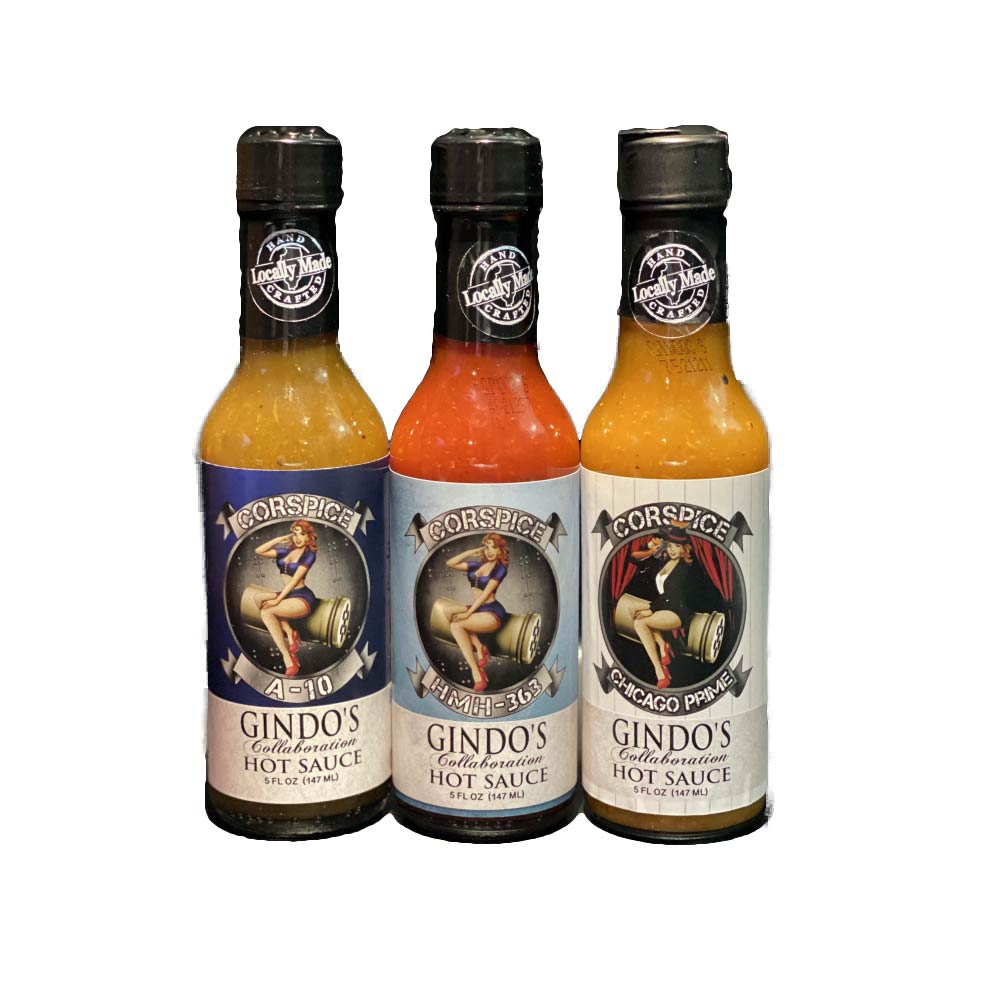 3 pack of Hot Sauce