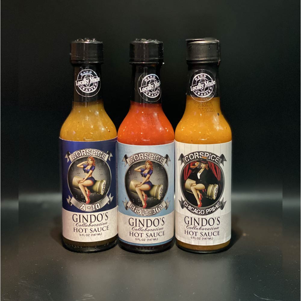 3 pack of Hot Sauce