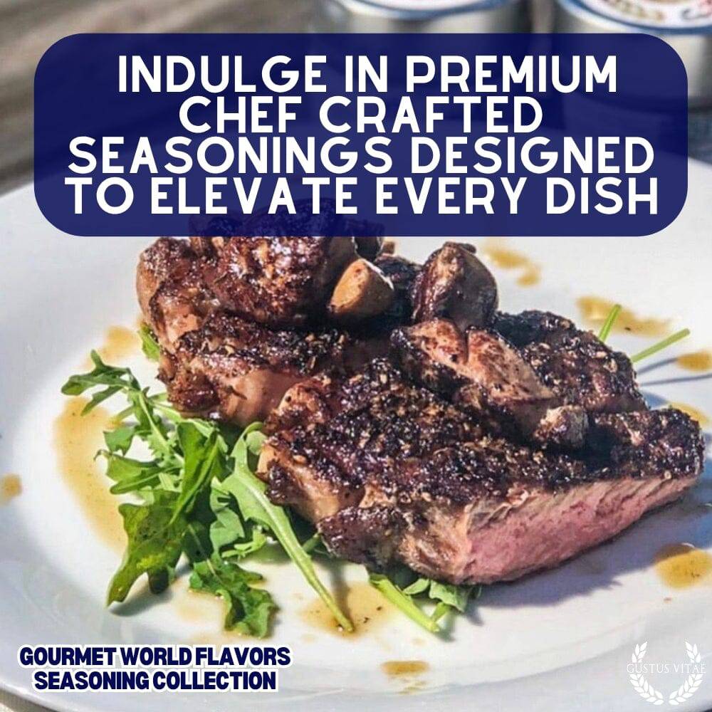 Cuisines of the World Gourmet Seasonings Collection - 6 Tins
