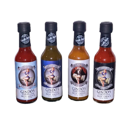 Corspice Hot Sauce Variety Pack - 4 Bottles