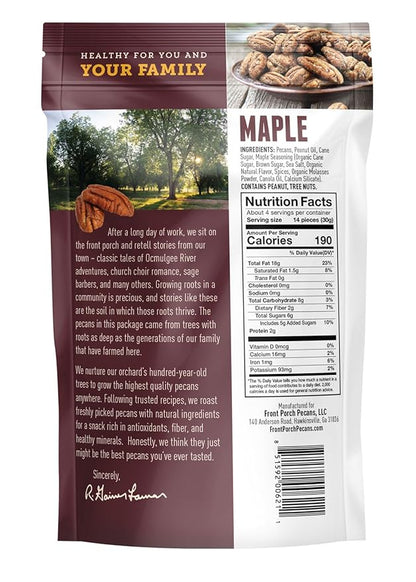 Front Porch Maple Pecans (6 X 4 Oz)