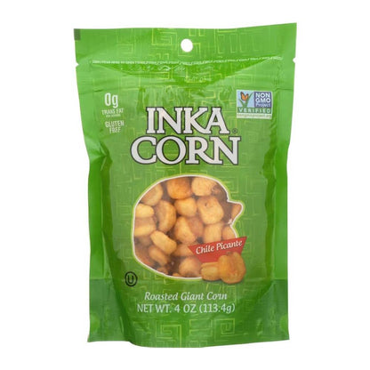 Inka Chile Picante Corn - Giant Peruvian Corn (6-Pack, 4oz each)