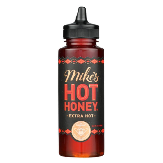 Mike's Extra Hot Honey - Pack de 6 botellas (12oz c/u)