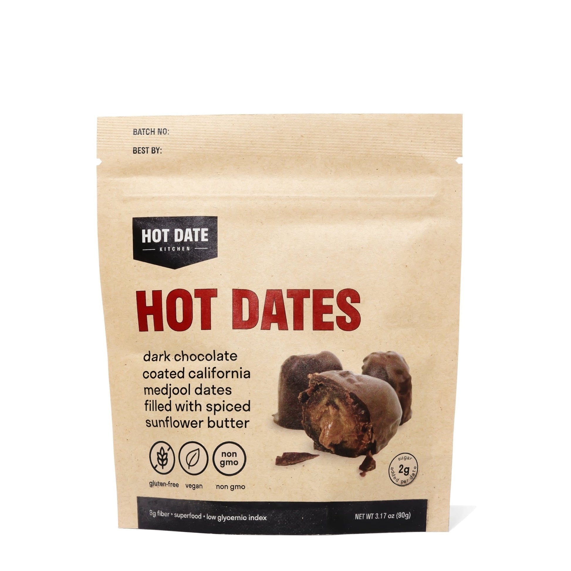 Chocolate Stuffed Dates Variety Pack - 4 Pouches-4