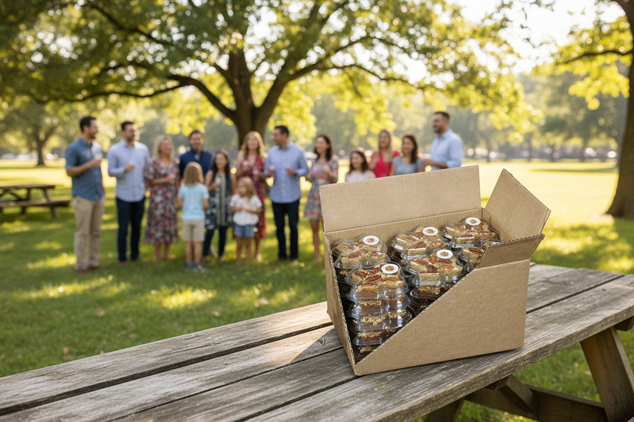 Texas Pecan Cake 30-Pack | Bulk Case | Events & Gatherings-2